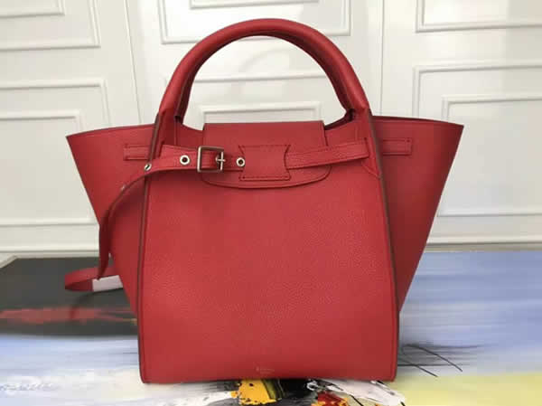 Fake Cheap Celine The Big Bag Hot Sale Red Handbag 183313